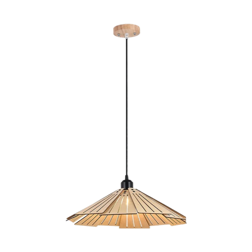 plafonnier en bois rétractable pour décoration intérieure lumineuse - vue 7 sur 18