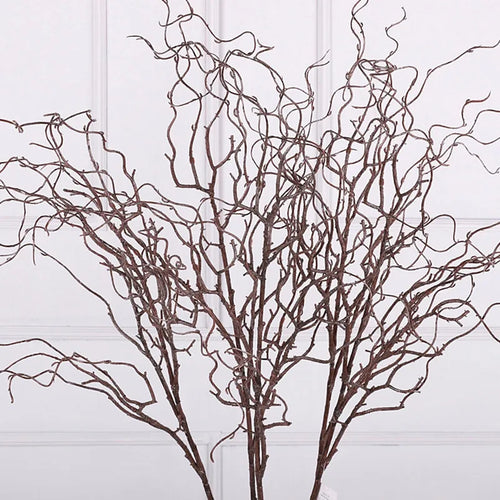 décoration en fleurs artificielles en rotin séché