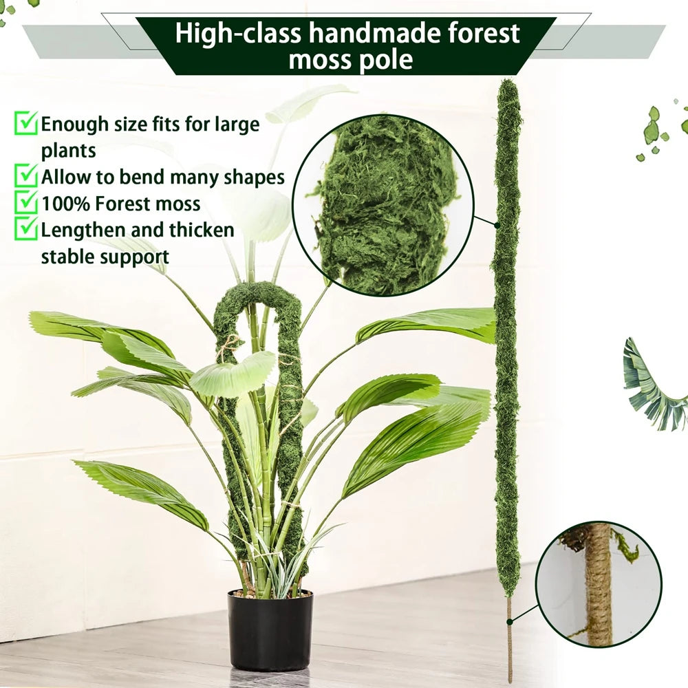 piquets pliables en mousse faits main pour plantes monstera en gros - vue 9 sur 15