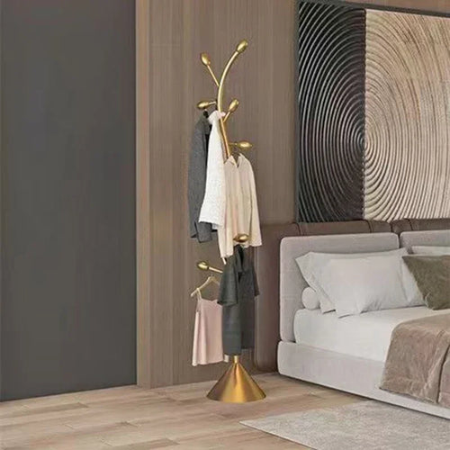 etagère moderne pour vêtements au style industriel élégant - vue 4 sur 10