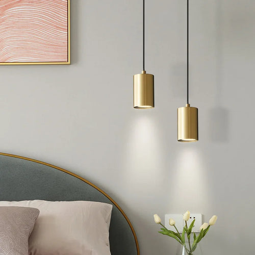Suspension LED design moderne cylindrique - vue 3 sur 8