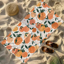 serviette de plage microfibre imprimé séchage rapide voyage