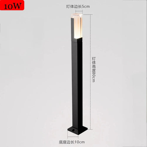 lampe extérieure moderne étanche pour jardin et parc - vue 13 sur 13