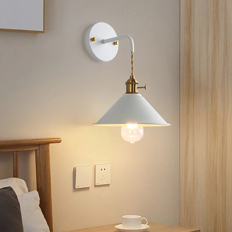 applique murale rétro iorn luminaire décoratif pour intérieur - vue 3 sur 11