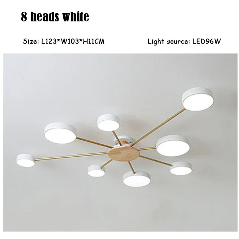 plafonnier moderne créatif pour décoration intérieure en led - vue 18 sur 25