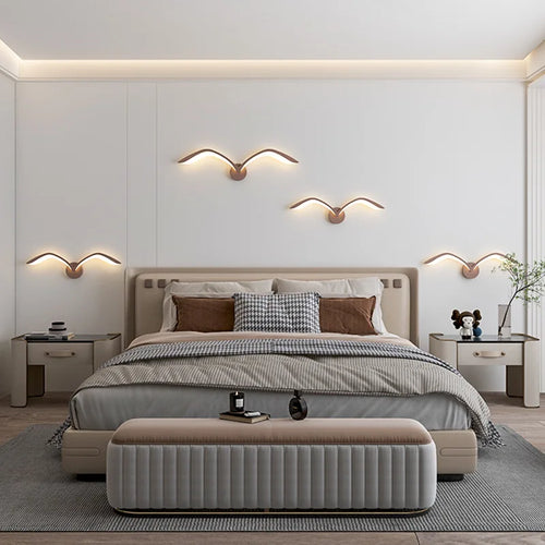 applique murale led moderne design pour décoration intérieure créative - vue 3 sur 10