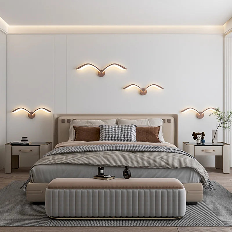 applique murale led moderne design pour décoration intérieure créative - vue 3 sur 10