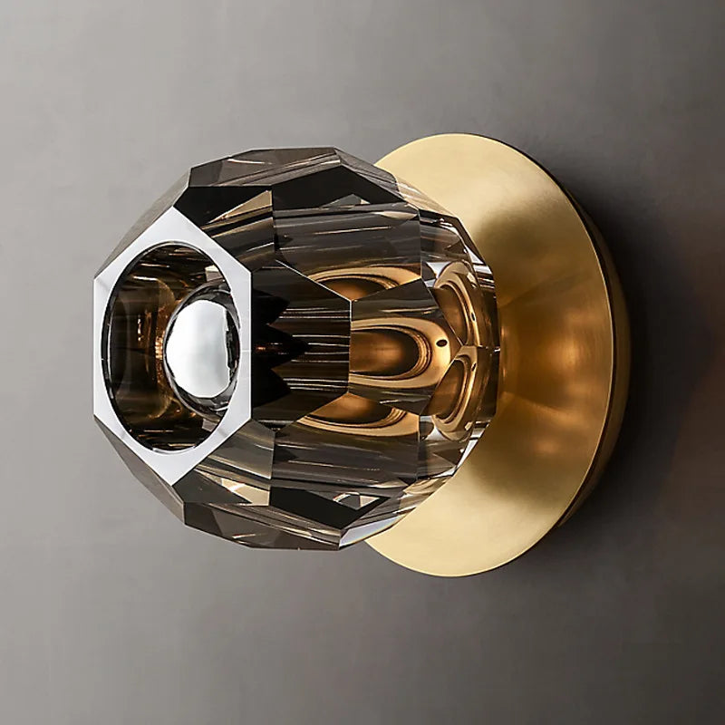 plafonnier nordique en cristal pour décoration intérieure élégante - vue 8 sur 12
