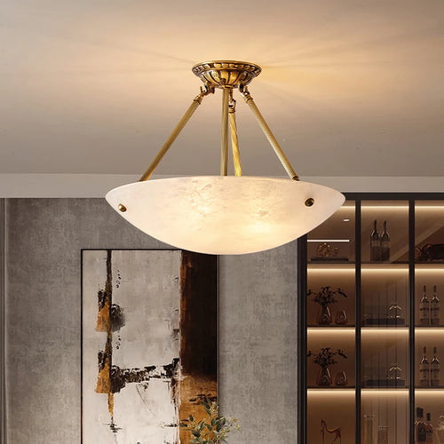 suspension en marbre naturel européen de luxe - vue 3 sur 7