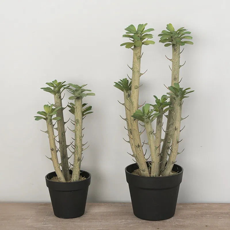 grande plante artificielle en pot pour décoration intérieure et extérieure - vue 1 sur 9