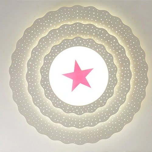 plafonnier led moderne pour éclairage intérieur personnalisé - vue 6 sur 9