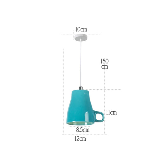 lampe suspension céramique moderne led - vue 11 sur 28