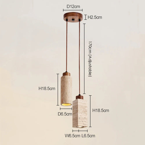 ensemble de 3 suspensions wabi sabi naturelles led - vue 13 sur 14