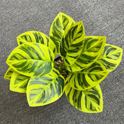 feuilles de phénix artificielles décoration verte en plastique - vue 39 sur 40