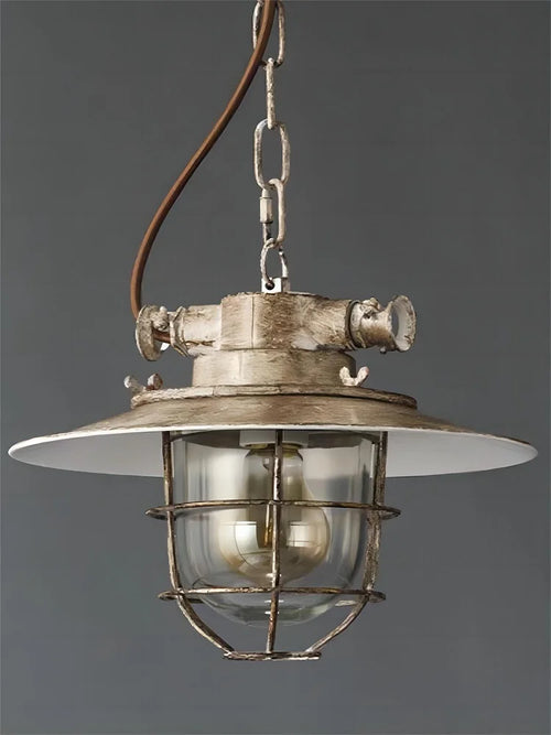 lustre rétro industriel créatif pour restaurant bar café - vue 3 sur 10