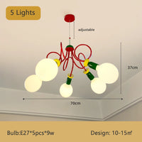 lustre memphis design classique pour hôtel et restaurant