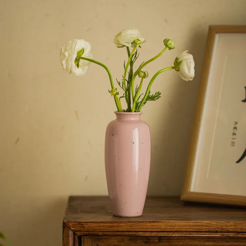 vase décoratif moderne en céramique pour fleurs et cactus - vue 4 sur 14