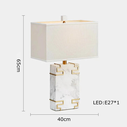 lampe de table rétro en tissu pour décoration intérieure - vue 16 sur 21