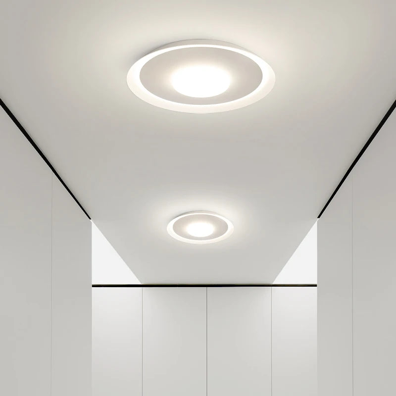 plafonnier nordique moderne simple pour entrée et balcon - vue 2 sur 10