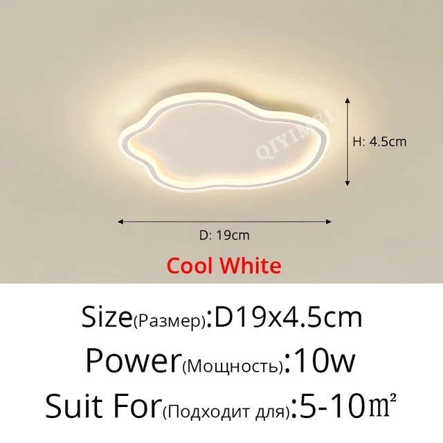 lampe led nuage moderne simple créative nordique pour enfants - vue 23 sur 24