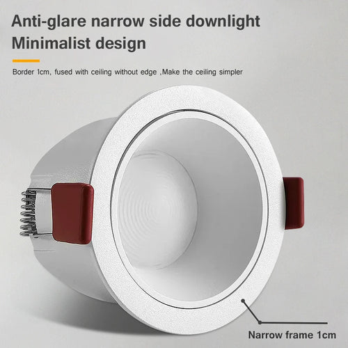 spot led encastré anti-éblouissement pour plafonniers - vue 3 sur 10