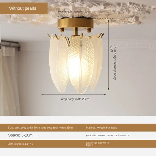 lustre léger en verre cristal pour éclairage moderne - vue 10 sur 30