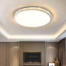 plafonnier en cristal moderne luxe éclairage rond pour intérieur