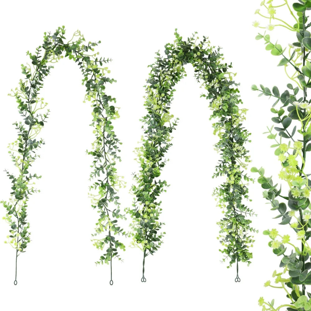 décoration de mariage plantes suspendues en vignes artificielles - vue 10 sur 13