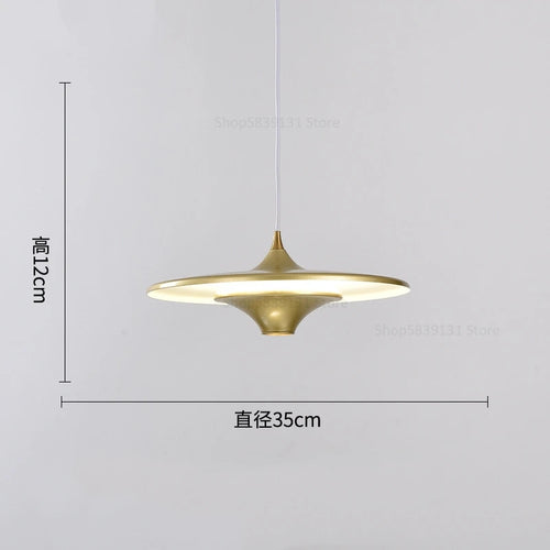 suspension led modernes simples et créatives nordiques - vue 15 sur 14