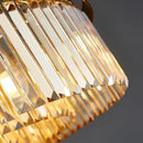 lustre en cristal de luxe spirale postmoderne décoratif