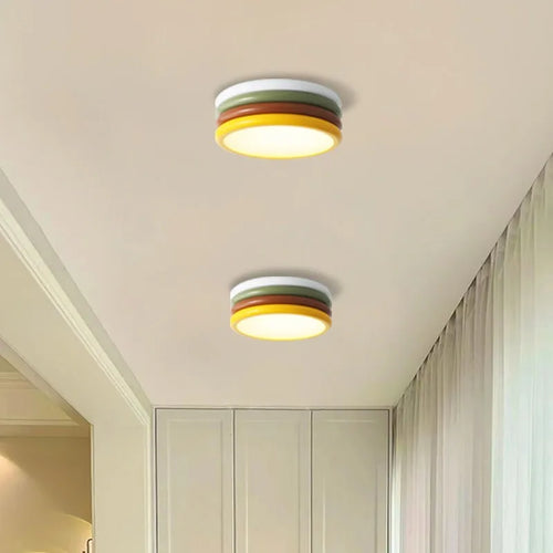 plafonnier led design nordique pour décoration moderne intérieure - vue 2 sur 8