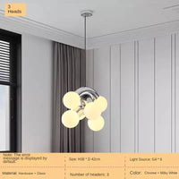 lustre minimaliste rétro créatif style grape pour intérieur