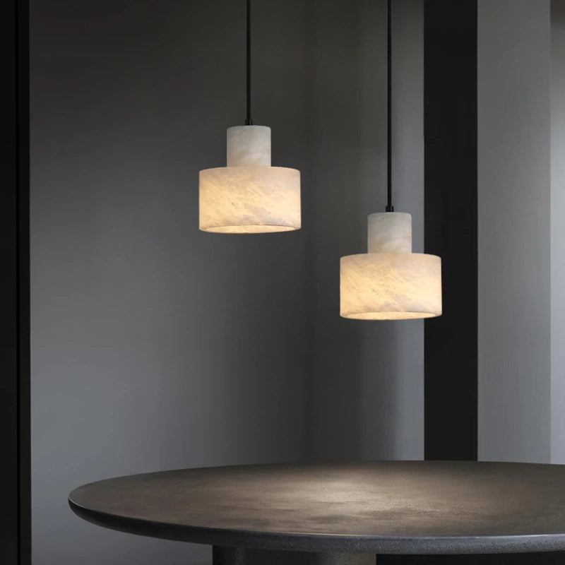 suspension moderne en marbre naturel pour décoration intérieure - vue 3 sur 7