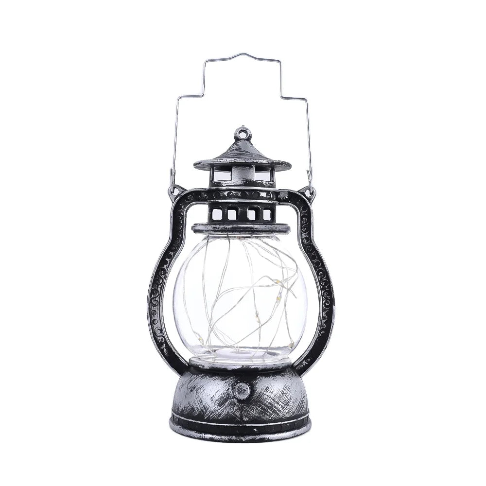 lampe à poser eid mubarak lanterne portable rétro pour décoration festive - vue 12 sur 13