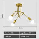 lustre sputnik moderne style industriel pour intérieur élégant