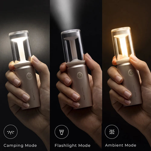lampe de camping rechargeable étanche avec 3 modes - vue 3 sur 6
