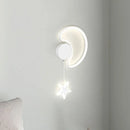 Applique murale LED modernes fer acrylique nuage étoile lune chambre d'enfants décor appliques pour chambre allée étude salon maison Lustre
