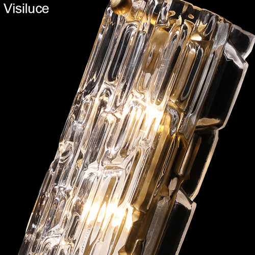applique murale led en verre style italien moderne luxe - vue 5 sur 8