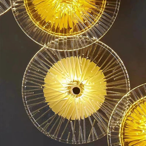 Nordique créatif LED verre applique moderne Simple combinaison applique salon chambre Restaurant luxe décoration applique murale - vue 6 sur 12