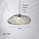 lustre en verre design nuage pour intérieur décoratif lumineux