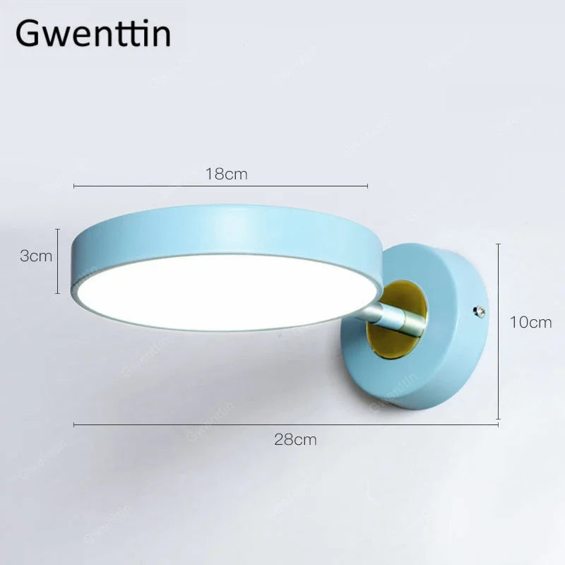 applique murale led moderne pour un éclairage décoratif intérieur - vue 9 sur 11