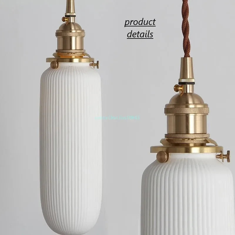 applique murale led nordique moderne en céramique vintage - vue 4 sur 15