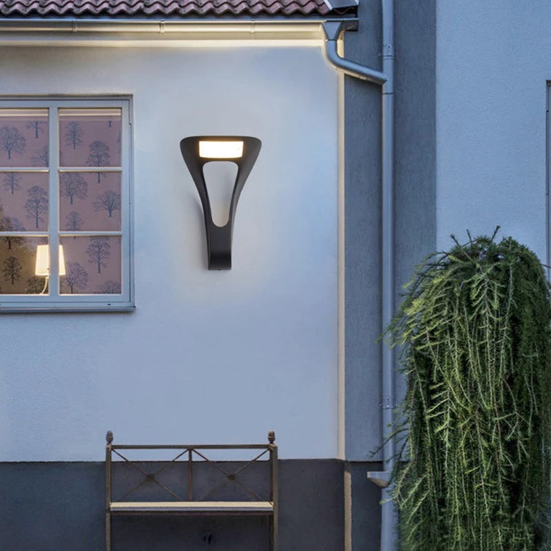 applique murale extérieure imperméable pour jardin hôtel villa - vue 3 sur 12