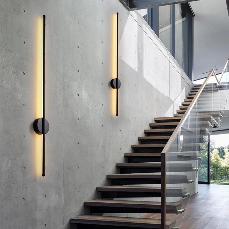 Applique murale LED en or noir - vue 3 sur 10