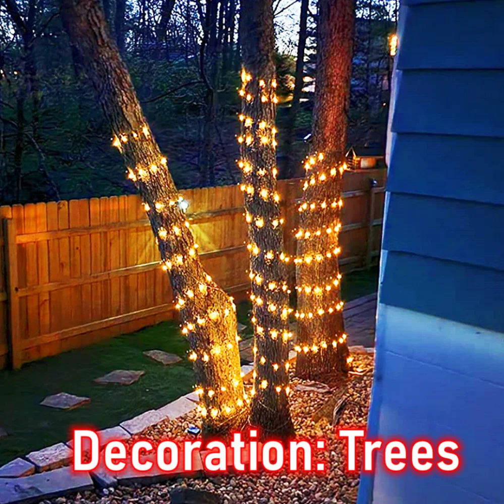 guirlande lumineuse led usb étanche pour décorations de fête - vue 5 sur 14