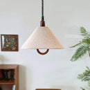 suspension rétro en tissu rétractable avec éclairage à led