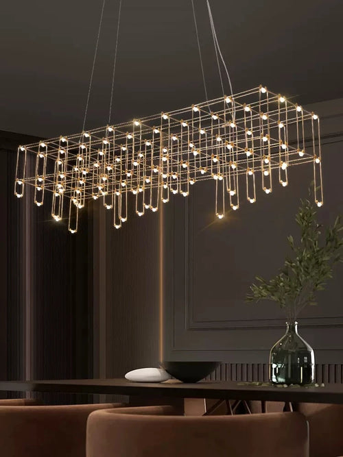 lustre LED postmoderne créatif pour bar et réception - vue 6 sur 8