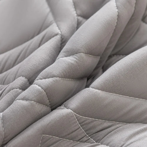 literie matelassée en coton de soja pour lit doux - vue 6 sur 10