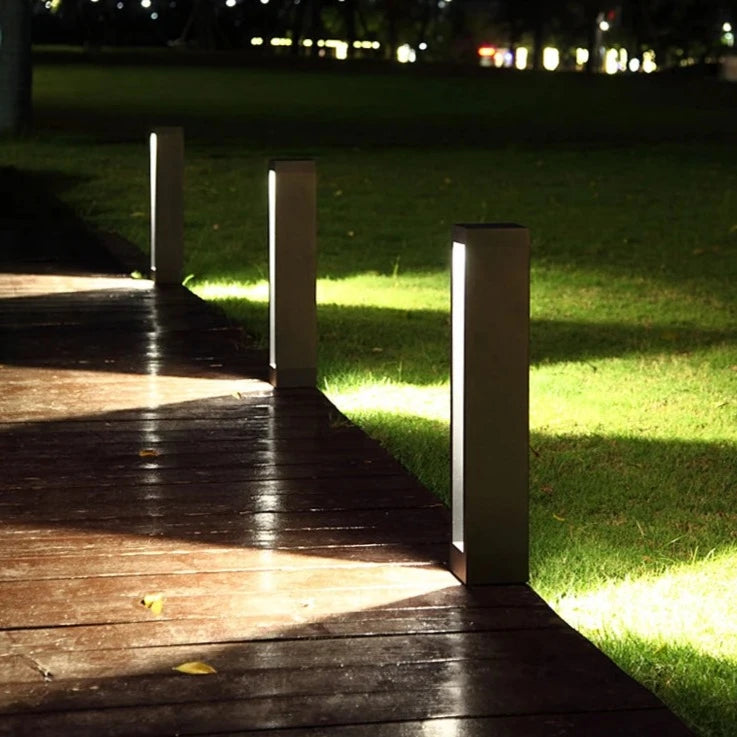 lampadaire led étanche pour éclairage extérieur de jardin - vue 5 sur 10