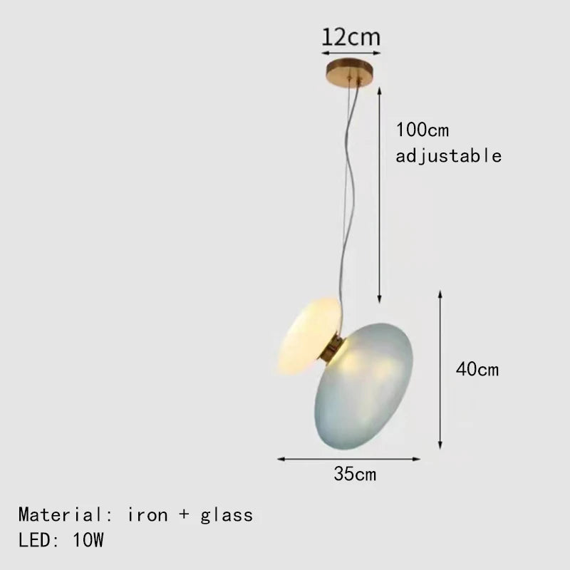 suspension LED design moderne avec fil réglable - vue 26 sur 28